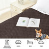 Picture of hyha Waterproof Dog Blanket, Soft Dog Bed Cover Pet Blankets, Waterproof Sofa Couch Cover for Dogs Washable, Reversible Pet Couch Covers for Sofa Furniture (30x53 Inch, Chocolate/Dark Grey)