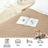 Picture of hyha Waterproof Dog Blanket, Soft Dog Bed Cover Pet Blankets, Waterproof Sofa Couch Cover for Dogs Washable, Reversible Pet Couch Covers for Sofa Furniture (68x82 Inch, Camel/Beige)