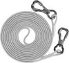 Picture of XiaZ 70ft Tie Out for Dogs, Large Dog Runner Cable Up with Locking Carabiner, Up to 250 Pounds, Pet Chain Trolley System for Outside