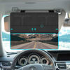 Picture of NAZZO Car Visor Extender Sun Blocker, Polarized Sunvisor Extension with Removable Magnetic PC Lens, Anti Glare Car Visor Extended for Safe Driving, Universal for SUV, Family Automotive, Black