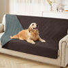 Picture of hyha Waterproof Dog Blanket, Soft Dog Bed Cover Pet Blankets, Waterproof Sofa Couch Cover for Dogs Washable, Reversible Pet Couch Covers for Sofa Furniture (52x82 Inch, Chocolate/Dark Grey)