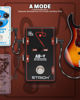 Picture of STRICH Dual Channel ABY Guitar Pedal, Electric Guitar Box Line Selector, Versatile AB Switch, True Bypass for Electric Guitar, Dark Black and Red