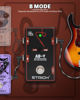 Picture of STRICH Dual Channel ABY Guitar Pedal, Electric Guitar Box Line Selector, Versatile AB Switch, True Bypass for Electric Guitar, Dark Black and Red