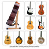 Picture of MUSO Natural Wood Guitar Stand, A-Frame Folding Holder, Easy Assembly and Portable, For Guitar,Bass,Ukulele,Banjo,Cello,Mandolin,Durable and Solid (Ashtree)
