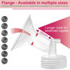 Picture of Nenesupply 30mm Flange and Duckbil Valves Compatible with Spectra S1 Spectra S2 Breastpump Replacement to Spectra Pump Parts and Spectra Flange Replace Spectra Duckbill Valves and Spectra Accessories