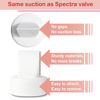 Picture of Nenesupply 30mm Flange and Duckbil Valves Compatible with Spectra S1 Spectra S2 Breastpump Replacement to Spectra Pump Parts and Spectra Flange Replace Spectra Duckbill Valves and Spectra Accessories