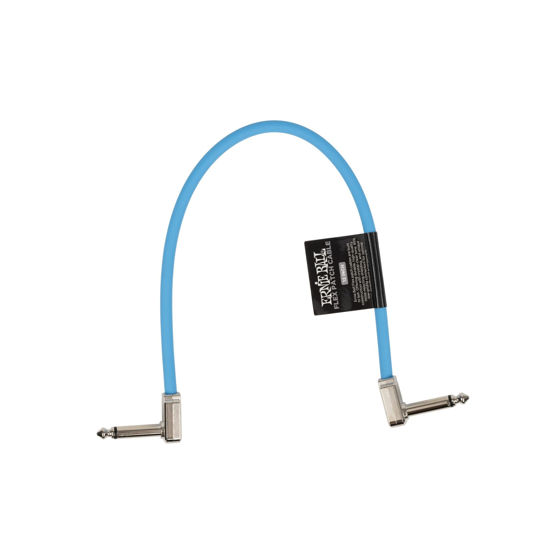 Picture of Ernie Ball Flex Patch Cable 12in - Blue - Single