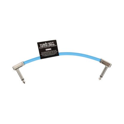 Picture of Ernie Ball Flex Patch Cable 6in - Blue - Single