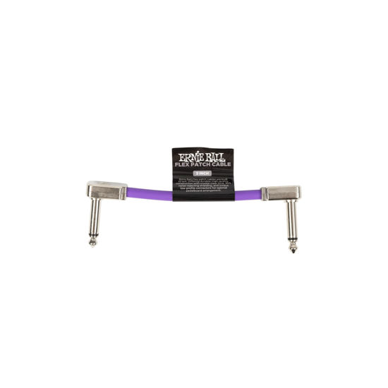 Picture of Ernie Ball Flex Patch Cable 3in - Purple - Single