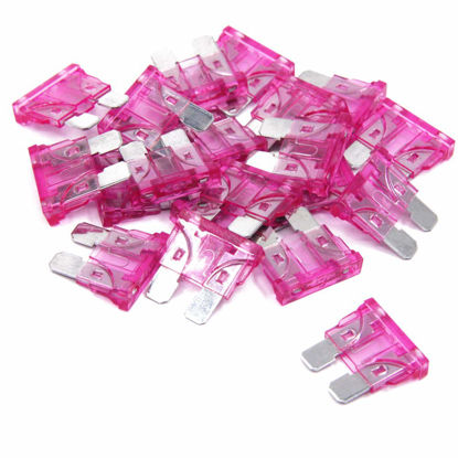 Picture of (20 pcs) 3 Amp Standard Blade Fuse, 3 A Automotive Fuse for Car Truck