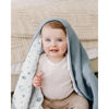 Picture of Konssy Muslin Baby Blankets for Girls Boys, 100% Cotton Crib Blanket for Baby Infant Toddler, Super Soft and Lightweight Nursery Blankets 40"x36" (Star)