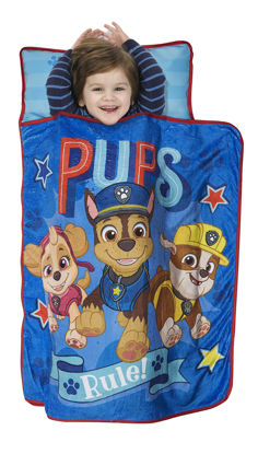 Picture of Paw Patrol We're A Team Toddler Nap-Mat Set - Includes Pillow and Plush Blanket - Great for Girls or Boys Napping During Daycare or Preschool - Fits Toddlers