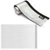 Picture of Heat Shroud Aluminized Sleeving Heat Shield fuel line wire heat sleeve 1-1/2''I.D. x 10FT with 20 Pcs 7.8Inch Stainless Steel Cable Metal Zip Ties