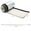 Picture of Heat Shroud Aluminized Sleeving Heat Shield fuel line wire heat sleeve 1-1/2''I.D. x 10FT with 20 Pcs 7.8Inch Stainless Steel Cable Metal Zip Ties