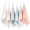 Picture of Konssy 6 Pack Baby Muslin Washcloths for Unisex 100% Cotton Wash Cloth Set for Baby Face Body Comfy and Soft for Newborn Infants Kids Girls and Boys