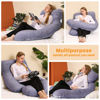 Picture of Chilling Home Pregnancy Pillows, U Shaped Full Body Maternity Pillow 58 inch, Pregnant Women Must Haves Pregnancy Pillows for Sleeping with Removable Cover