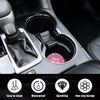Picture of Ziciner 4 Pack Bling Car Cup Holder Coaster, 2.75 Inch Anti-Slip Auto Insert Cup Coaster, Crystal Car Drink Cup Mat Perfect for Women Girls, Universal Interior Decor Accessories (Pink)