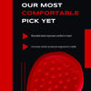 Picture of Acoustik Attak STEALTH III XL Structured Guitar Pick - Large Beveled Guitar Pick, Unique Tone, No-Slip Grip (10 Pack, Crimson)
