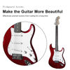 Picture of SAPHUE 3MM Screws Electric Guitar Bass Pickguard Screws Pick Guards150pcs Scratch Plate Mounting Screws Fender Strat ST Tele TL Stratocaster Telecaster Gibson LP Les Paul SG Guitar (Mixed Color)