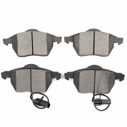 Picture of SCITOO D840 Front Ceramic Brake Pads Sets Fit For Audi A4 1999-2008,For Audi A4 Quattro 1999-2006,For Audi A6 1998-2004,For Audi A6 Quattro 1998-2004,For Volkswagen For Passat 1999-2005