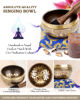 Picture of Hihealer Tibetan Singing Bowls, Meditation Sound Bowls Handcrafted in Nepal for Yoga, Chakra Healing, Mindfulness Self Care Spiritual Gifts for Women and Men (4" tree-of-life)