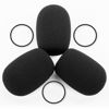 Picture of LEFXMOPHY for Bose A20 Aviation Headset Mic cover, Replacement for Bose A30 Microphone Spongue Pop filter 3-Pack Foam Cover WindScreen (Not for Proflight Series 2)