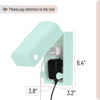 Picture of Bates - Baby Safety Outlet Cover Box, Cyan Blue, Outlet Covers Baby Proofing, Plug Covers Baby Proofing, Baby Outlet Cover, Socket Covers Baby Proofing, Baby Outlet Covers Baby Proof, Outlet Box Cover