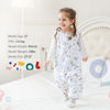 Picture of HOMEAL Sleep Sack with Feet, 1.0 TOG Toddler Sleep Sacks 2t-3t Sleep Sack Toddler, Toddler Sleeping Sack with Legs, Sleeveless Sleep Sack Baby, Toddler Sleep Sacks Baby for Early Walkers