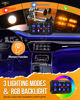 Picture of Auxbeam 8 Gang Switch Panel RA80 Auto-Dimmable RGB Switch Panel w/Momentary Toggle Pulsed, 12V-24V Switch Panel for Truck Offroad Car Boat Waterproof Automotive Aluminum Switch Panel, 2 Years Warranty