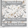 Picture of Sorrel + Fern 2-Pack Fitted Bassinet Sheets (Ocean Odyssey) - Buttery Soft Cotton Blend for Standard Bassinet