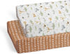 Picture of Sorrel + Fern Changing Pad Cover 2-Pack (Safari Adventures) - Premium Fitted Sheets - Buttery Soft Cotton Blend