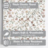 Picture of Sorrel + Fern 2-Pack Fitted Bassinet Sheets (Fleurette) - Buttery Soft Cotton Blend for Standard Bassinet