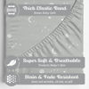 Picture of Sorrel + Fern Changing Pad Cover 2-Pack (Galaxy, Moon and Stars) - Premium Fitted Sheets - Buttery Soft Cotton Blend