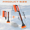 Picture of SINGARO Ice Scraper and Snow Brush for Car Windshield, Snow Scraper for Car, Snow Winter Car Necessities, Multi Functional Car Snow Removal Tools, Car Accessories Gift for Women and Man (Enhanced)