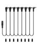 Picture of Mr.Power 1 to 8 Way Daisy Chain Cable Guitar Effect Pedal Power Supply Splitter Cable Adapter Power Cord (8 Way Cable)