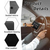 Picture of Ziciner Car Registration Insurance Holder, 2Pack Essential Auto Card Document Glove Box Organizer with Velcro Closure, Vehicle Interior Accessories Perfect for Most Car, Truck, SUV (Black/Big Car)