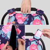 Picture of Rquite Car Seat Cover Baby, Carseat Covers Baby for Girl Boy, Warm Minky Infant Car Seat Cover Winter, Peekaboo Opening Car Seat Canopy, Multi-use Baby Carrier, Stroller, Nursing Cover, Minky Blanket