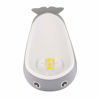 Picture of Foryee Potty Training Urinal for Boys Cute Whale with Funny Aiming Target - Gray