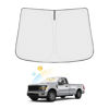 Picture of Canvcle Windshield Sun Shade for Ford F-150 2021-2024 F150 Accessories Thicken 6-Layer Front Window Sunshade Cover Sun Visor Protector Foldable Block UV Rays Keep Vehicle Cool