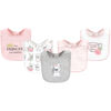 Picture of Hudson Baby Unisex Baby Cotton Bibs, Girl Whimsical Dog, One Size