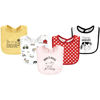 Picture of Hudson Baby Unisex Baby Cotton Bibs, Girl Farm, One Size