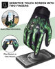 Picture of RIGWARL Motorcycle Gloves for Men and Women Touchscreen, Breathable Skeleton Dirt Bike Glove Non-Slip, Designed Riding Gloves Motorcycle Mens Full Finger for Hiking Hunting ATV MTB Gloves,Green