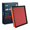 Picture of KAX Premium Engine Air Filter, GAF027 (CA8755A) Replacement for Silverado, Suburban, Sierra, Yukon, Avalanche 1500/2500/3500, Tahoe, Escalade (V6/V8), 200% Longer Life