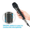 Picture of PKOJIN Dynamic Karaoke Microphone for Singing, Vocal Wired Microphone for Karaoke, Handheld Mic with 10 Ft Cable, Mics for Speaker with ON/Off Switch