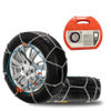 Picture of SNOCATENA Snow Chains for Car,SUV,Truck and Pickup,Universal Emergency Tire chains,Compatible with Tire Width 180 185 195 205 215 225 235 MM - Set of 2