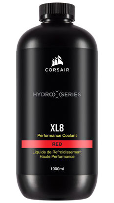 Picture of CORSAIR Hydro X Series, XL8, Performance Coolant, 1L, Translucent Red