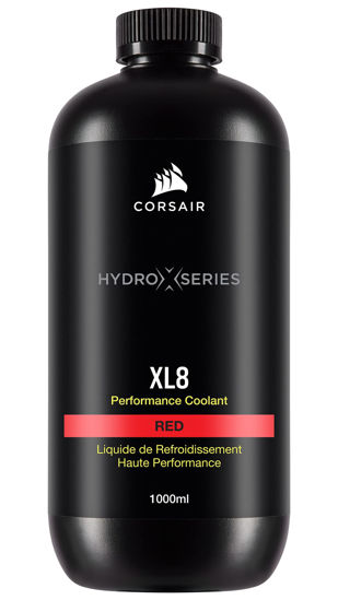Picture of CORSAIR Hydro X Series, XL8, Performance Coolant, 1L, Translucent Red