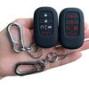 Picture of TANDRIVE Key Fob Cover for (5 Buttons) Honda 2022 2023 2024 2025 Civic Accord HR-V Pilot CR-V, Silicone, 2-Pack, Black and Black