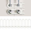 Picture of Baby Proofing Cabinets, Sliding Cabinet Locks for Babies, Adjustable U Shaped Baby Safety Locks, Childproof Cabinet Latch for Kitchen, Bathroom, Drawer, Cupboard Doors Knobs & Handles (10Pack White)