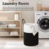 Picture of Artfeel Laundry Basket,Woven Cotton Rope Laundry Hamper,40L for Decorative Storage of Dirty Clothes,Toys and Blankets in Bathroom,Baby Room and Living Room